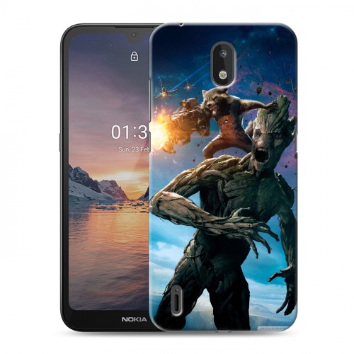 Дизайнерский силиконовый чехол для Nokia 1.3 Стражи галактики