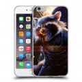 Дизайнерский силиконовый чехол для Iphone 6 Plus/6s Plus Стражи галактики