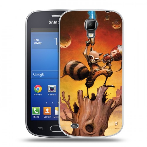 Дизайнерский пластиковый чехол для Samsung Galaxy S4 Active Стражи галактики
