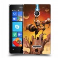 Дизайнерский пластиковый чехол для Microsoft Lumia 435 Стражи галактики