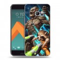 Дизайнерский пластиковый чехол для HTC 10 Стражи галактики