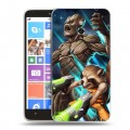 Дизайнерский пластиковый чехол для Nokia Lumia 1320 Стражи галактики