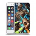 Дизайнерский силиконовый чехол для Iphone 6 Plus/6s Plus Стражи галактики