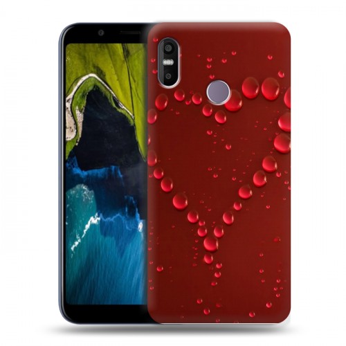 Дизайнерский пластиковый чехол для HTC U12 Life День Святого Валентина