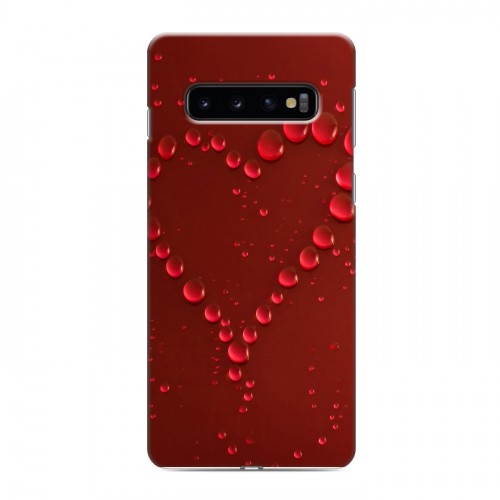 Дизайнерский силиконовый чехол для Samsung Galaxy S10 День Святого Валентина