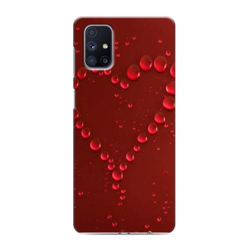 Дизайнерский силиконовый с усиленными углами чехол для Samsung Galaxy M51 День Святого Валентина