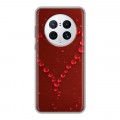 Дизайнерский силиконовый с усиленными углами чехол для Huawei Mate 50 Pro День Святого Валентина