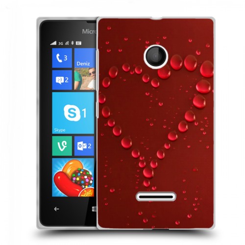 Дизайнерский пластиковый чехол для Microsoft Lumia 435 День Святого Валентина