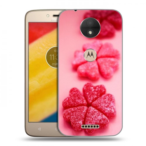 Дизайнерский силиконовый чехол для Motorola Moto C День Святого Валентина