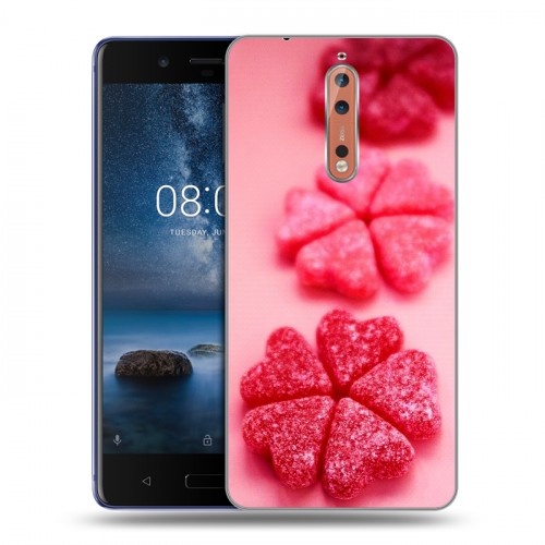 Дизайнерский пластиковый чехол для Nokia 8 День Святого Валентина