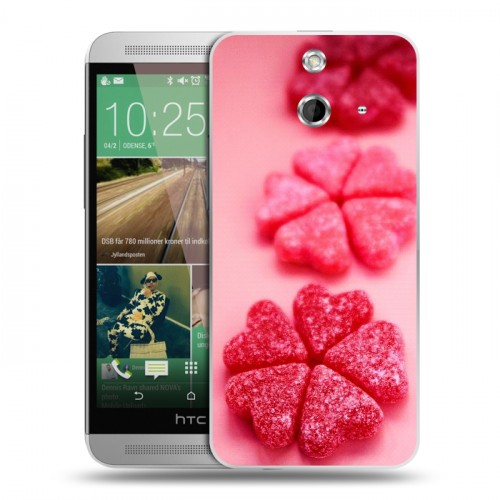 Дизайнерский пластиковый чехол для HTC One E8 День Святого Валентина