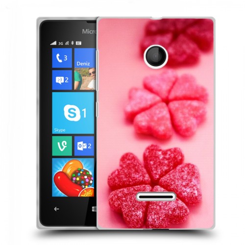 Дизайнерский пластиковый чехол для Microsoft Lumia 435 День Святого Валентина
