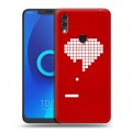 Дизайнерский силиконовый чехол для Alcatel 5V День Святого Валентина