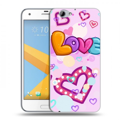 Дизайнерский пластиковый чехол для HTC One A9S День Святого Валентина