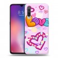 Дизайнерский силиконовый с усиленными углами чехол для Xiaomi Mi9 День Святого Валентина