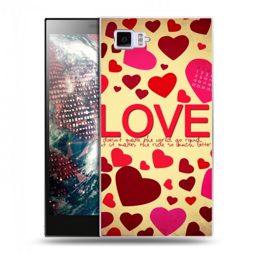 Дизайнерский силиконовый чехол для Lenovo Vibe Z2 День Святого Валентина