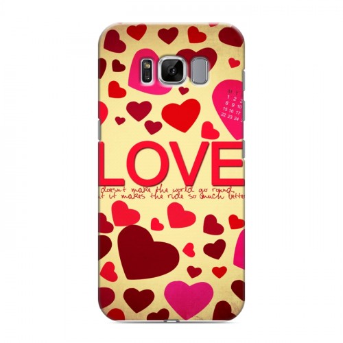 Дизайнерский силиконовый чехол для Samsung Galaxy S8 День Святого Валентина