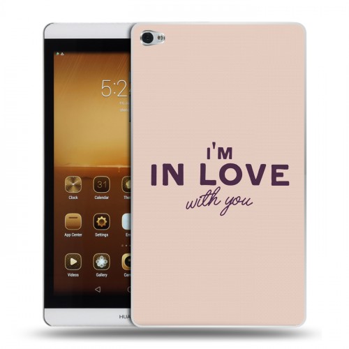 Дизайнерский силиконовый чехол для Huawei MediaPad M2 День Святого Валентина
