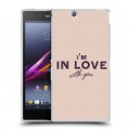 Дизайнерский пластиковый чехол для Sony Xperia Z Ultra  День Святого Валентина