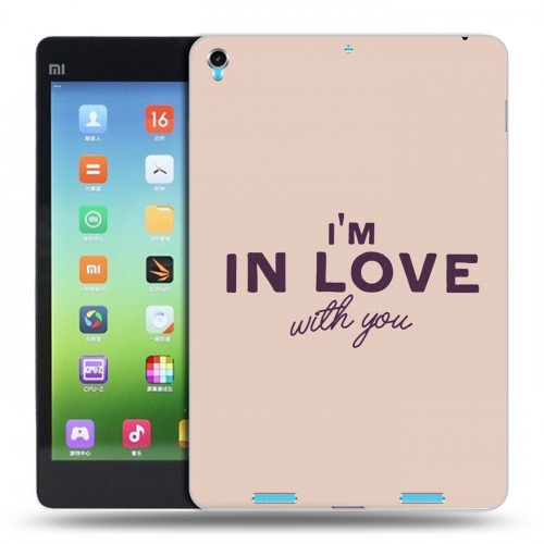 Дизайнерский силиконовый чехол для Xiaomi MiPad День Святого Валентина