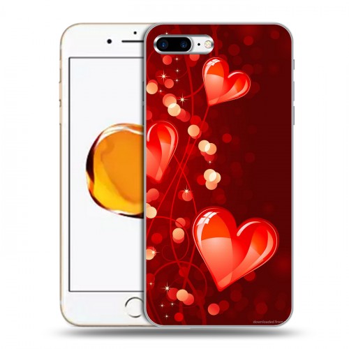 Дизайнерский силиконовый чехол для Iphone 7 Plus / 8 Plus День Святого Валентина