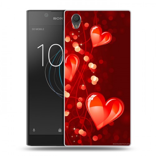 Дизайнерский пластиковый чехол для Sony Xperia L1 День Святого Валентина