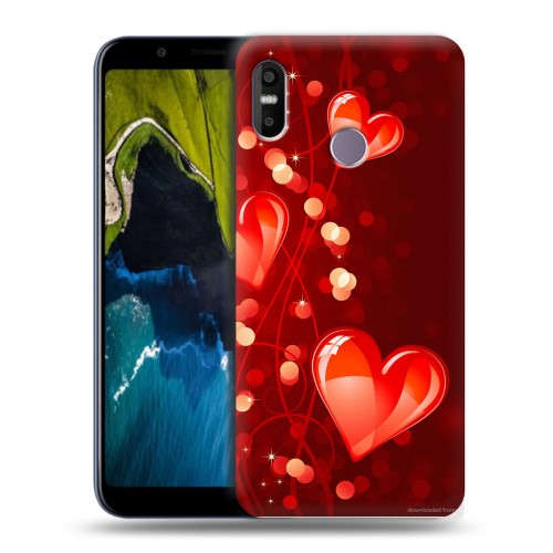 Дизайнерский пластиковый чехол для HTC U12 Life День Святого Валентина