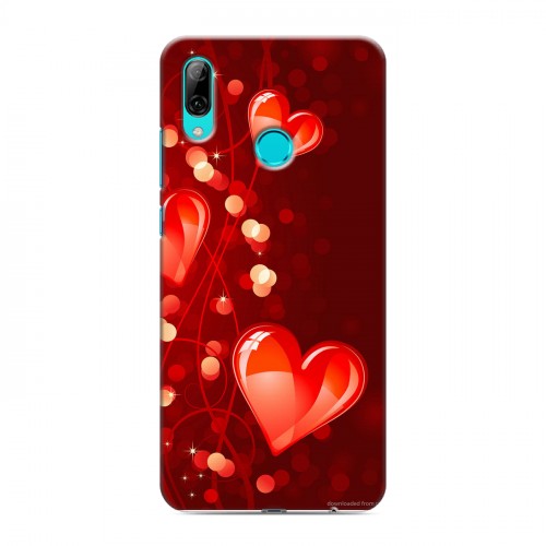 Дизайнерский пластиковый чехол для Huawei P Smart (2019) День Святого Валентина