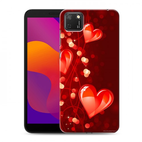 Дизайнерский силиконовый с усиленными углами чехол для Huawei Honor 9S День Святого Валентина