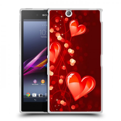 Дизайнерский пластиковый чехол для Sony Xperia Z Ultra  День Святого Валентина