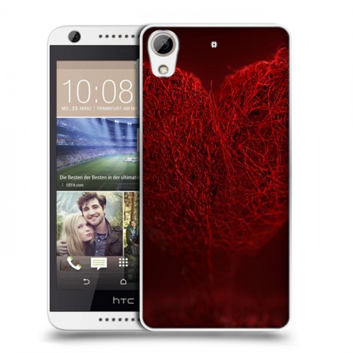 Дизайнерский силиконовый чехол для HTC Desire 626 День Святого Валентина