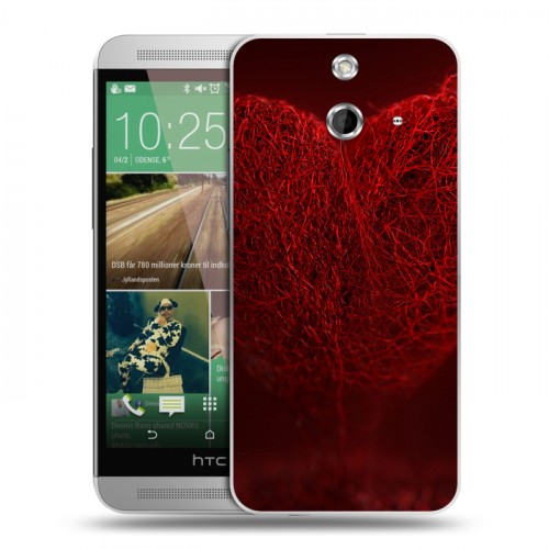 Дизайнерский пластиковый чехол для HTC One E8 День Святого Валентина