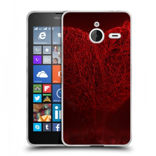 Дизайнерский пластиковый чехол для Microsoft Lumia 640 XL День Святого Валентина