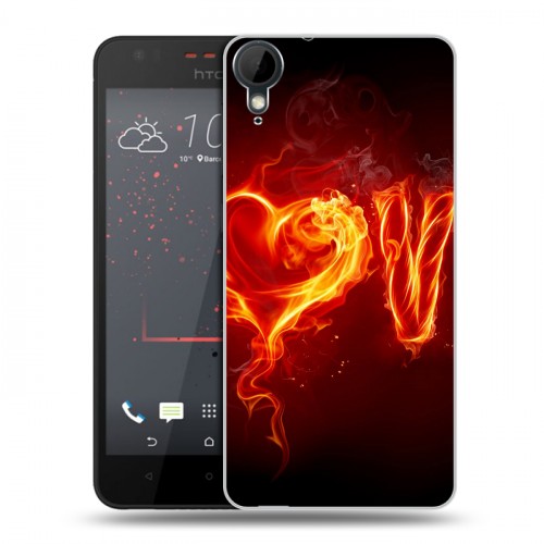 Дизайнерский пластиковый чехол для HTC Desire 825 День Святого Валентина