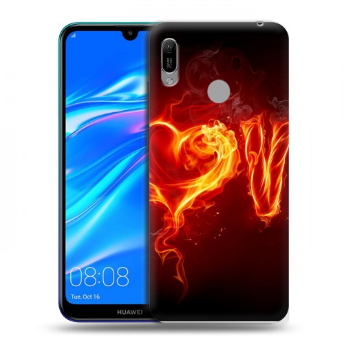 Дизайнерский пластиковый чехол для Huawei Y6 (2019) День Святого Валентина