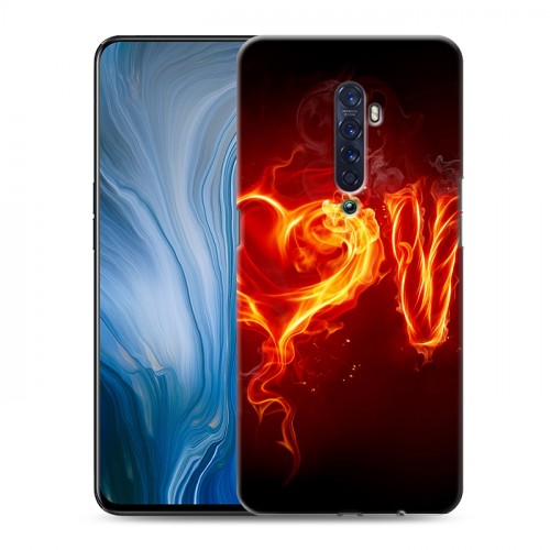 Дизайнерский пластиковый чехол для OPPO Reno2 Z День Святого Валентина