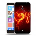 Дизайнерский пластиковый чехол для Nokia Lumia 1320 День Святого Валентина