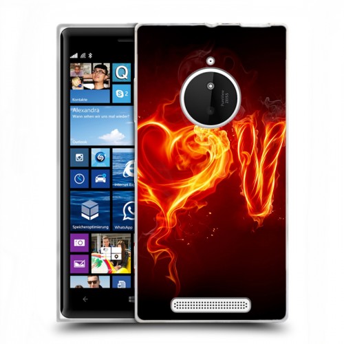 Дизайнерский пластиковый чехол для Nokia Lumia 830 День Святого Валентина