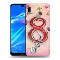 Дизайнерский пластиковый чехол для Huawei Y6 (2019) 8 марта