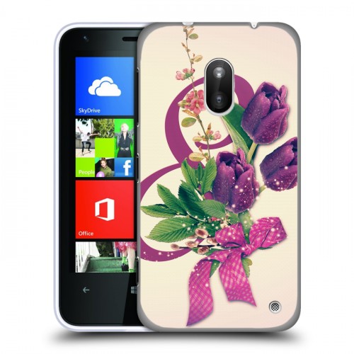 Дизайнерский пластиковый чехол для Nokia Lumia 620 8 марта