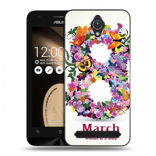 Дизайнерский пластиковый чехол для ASUS ZenFone Go 4.5 8 марта