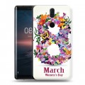 Дизайнерский пластиковый чехол для Nokia 8 Sirocco 8 марта