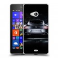 Дизайнерский пластиковый чехол для Microsoft Lumia 540 Aston Martin