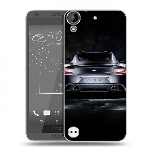 Дизайнерский пластиковый чехол для HTC Desire 530 Aston Martin