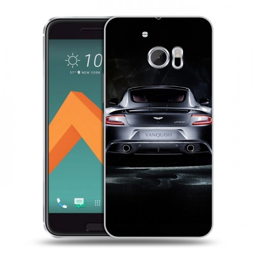 Дизайнерский пластиковый чехол для HTC 10 Aston Martin