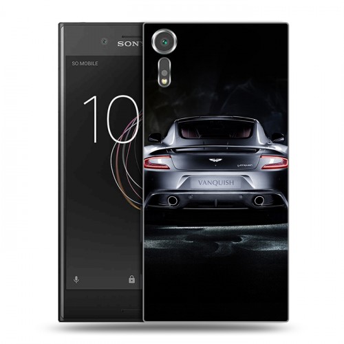 Дизайнерский пластиковый чехол для Sony Xperia XZs Aston Martin