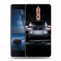 Дизайнерский пластиковый чехол для Nokia 8 Aston Martin