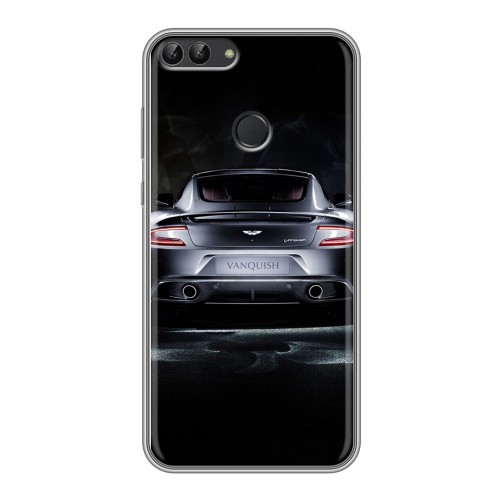 Дизайнерский силиконовый чехол для Huawei P Smart Aston Martin