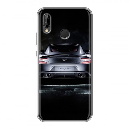 Дизайнерский силиконовый чехол для Huawei P20 Lite Aston Martin