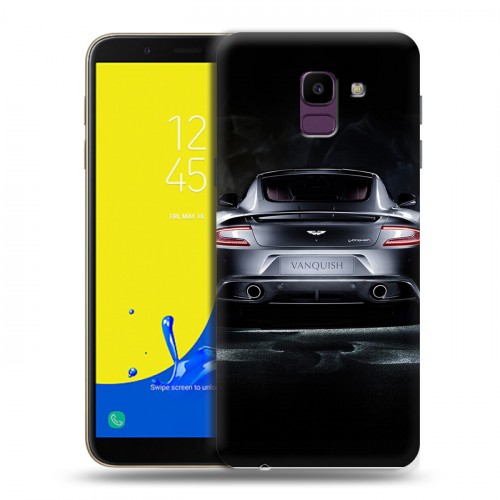 Дизайнерский пластиковый чехол для Samsung Galaxy J6 Aston Martin